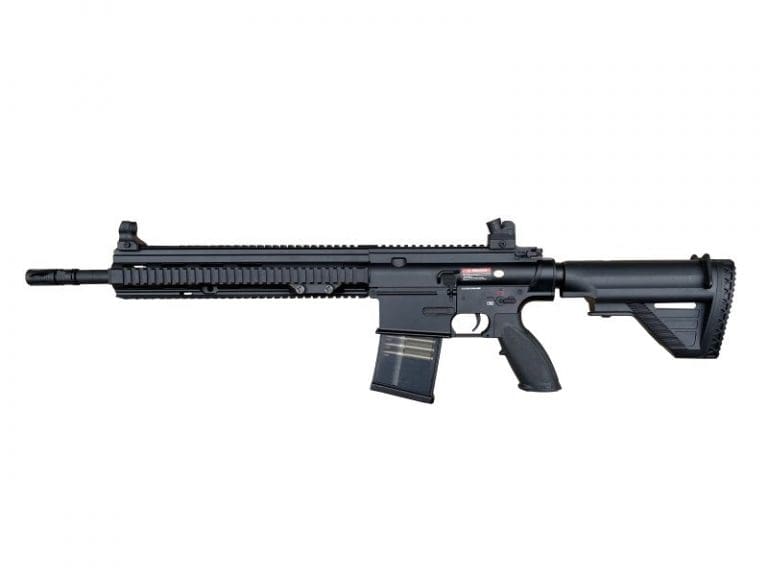Golden Eagle 417 AEG Rifle with Mosfet (Full Metal - E6902M - Black)