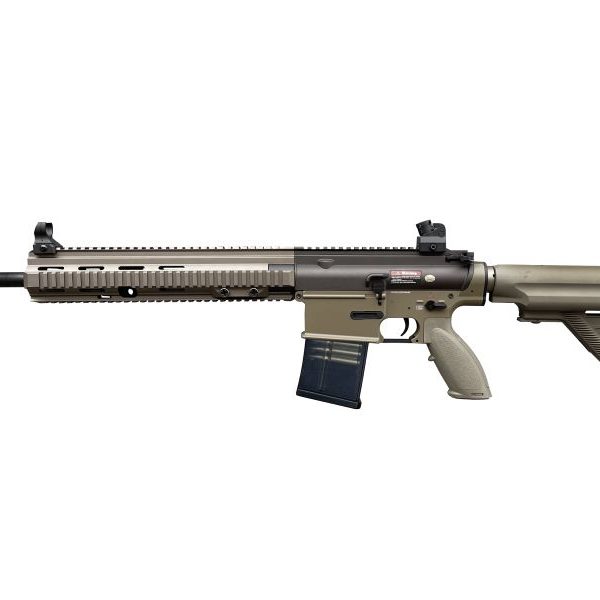 Golden Eagle 417 AEG Rifle with Mosfet (Full Metal - E6902MT - Tan)