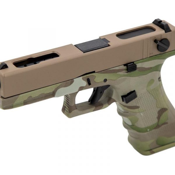 RAVEN EU18 CAMO FRAME / TAN SLIDE