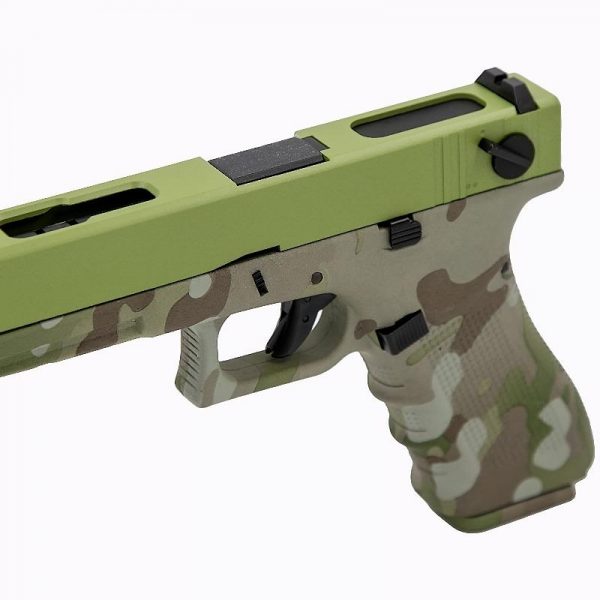 RAVEN EU18 CAMO FRAME / GREEN SLIDE