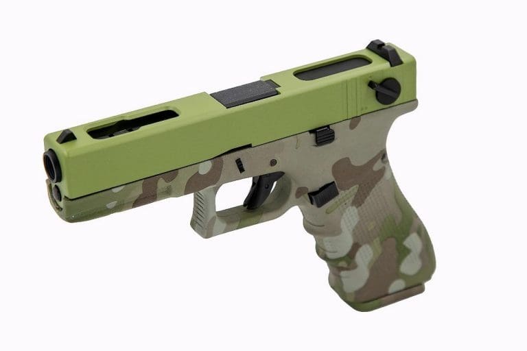 RAVEN EU18 CAMO FRAME / GREEN SLIDE