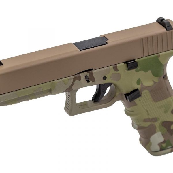 RAVEN EU17 CAMO FRAME & TAN SLIDE