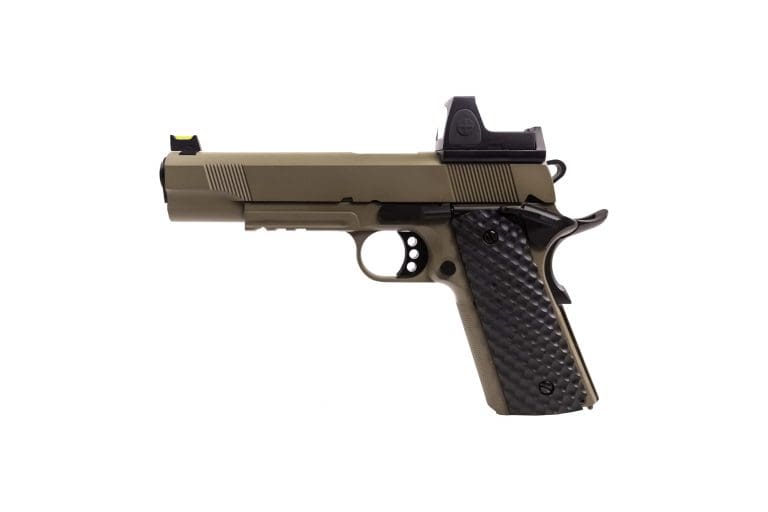 RAVEN 1911 MEU RAILED TAN & BDS