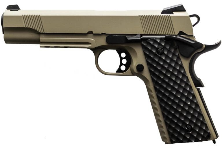 RAVEN 1911 MEU RAILED TAN