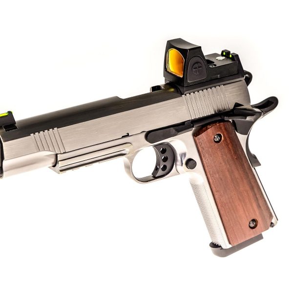 RAVEN 1911 MEU RAILED BRUSHED ALUMINIUM WITH BDS