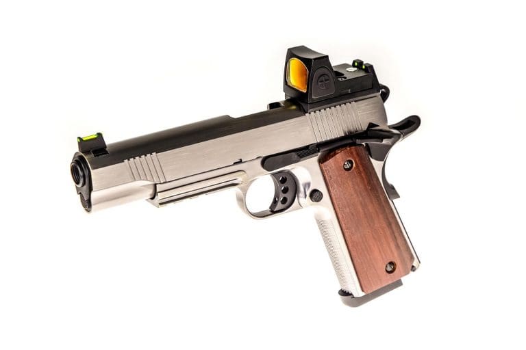 RAVEN 1911 MEU RAILED BRUSHED ALUMINIUM WITH BDS