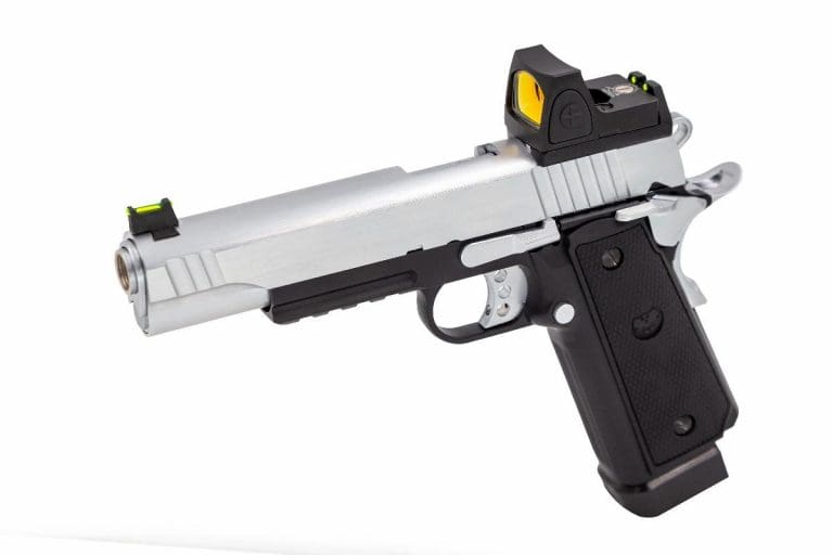 RAVEN HI-CAPA R14 RAILED SILVER & BDS