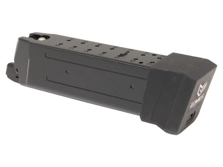 F1 Firearms BSF19 Series Gas Magazine by EMG/APS (Green Gas - 23 Rounds - Black - FP04)