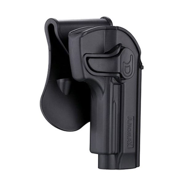 Amomax ROT360 Series Holster for Series M9 Pistol (Polymer - Right - Black)