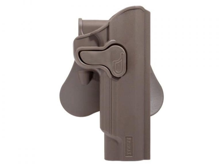 Amomax 1911 Series Holster (Polymer - Series 1911 - Tan/FDE)