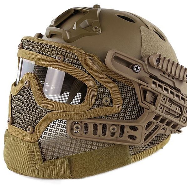 Big Foot Helmet System (Complete - High Version - PJ - Tan)