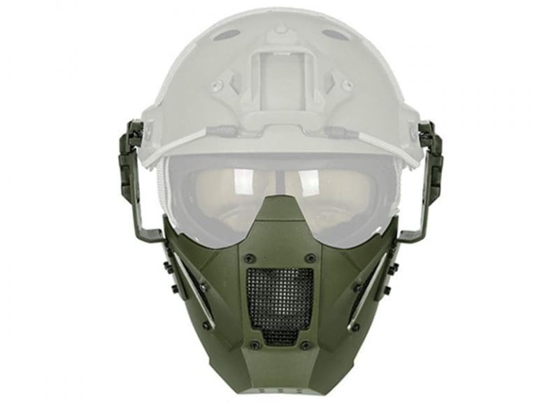 Big Foot Tactical JF Mesh Mask (AF Helmet Fit - OD)