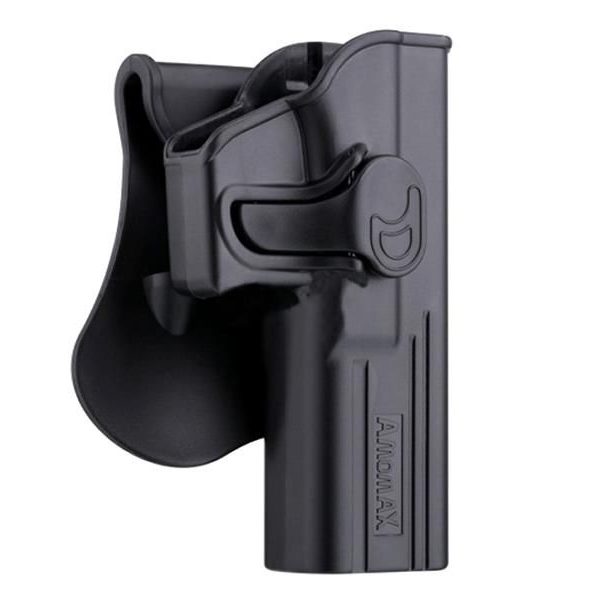 Amomax ROT360 Series Holster for Series 17 Series Pistol (Polymer - Right - Black)