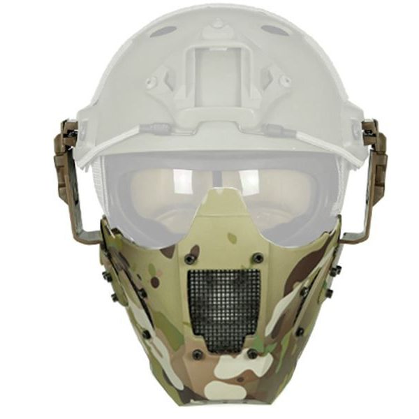 Big Foot Tactical JF Mesh Mask (AF Helmet Fit - Camo)