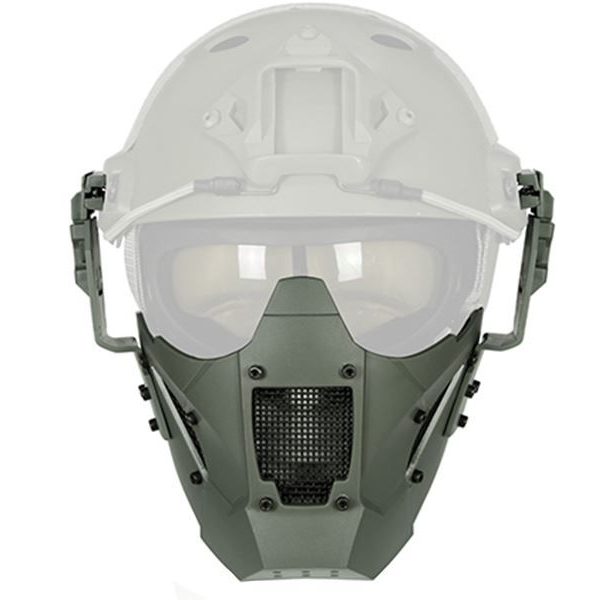 Big Foot Tactical JF Mesh Mask (AF Helmet Fit - Urban Grey)