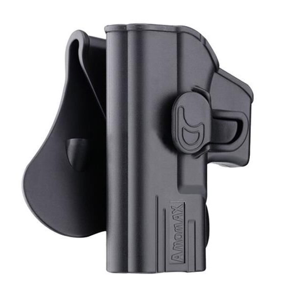 Amomax ROT360 Series Holster for Series 19 Pistol (Polymer - Left - Black)