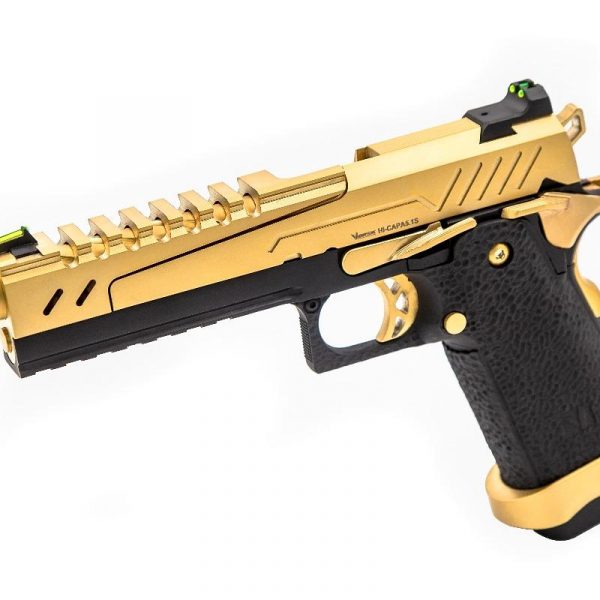 VORSK Hi-Capa 5.1 SPLIT GOLD SLIDE BLACK FRAME GOLD PARTS