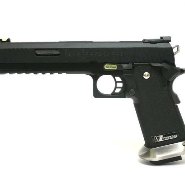 HI-CAPA 6" FORCE A SEMI / FULL AUTO MODEL (SILVER BARREL)