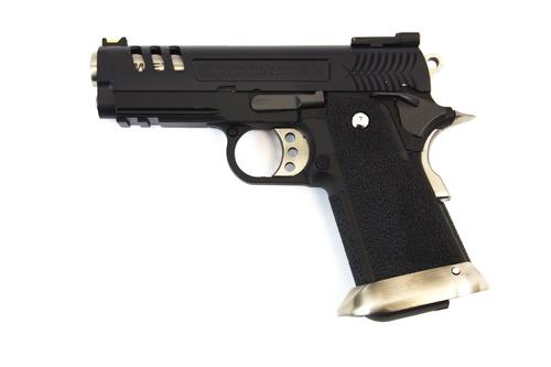 WE E FORCE GEN2 HI-CAPA 3.8 VENTED SLIDE BLACK PISTOL