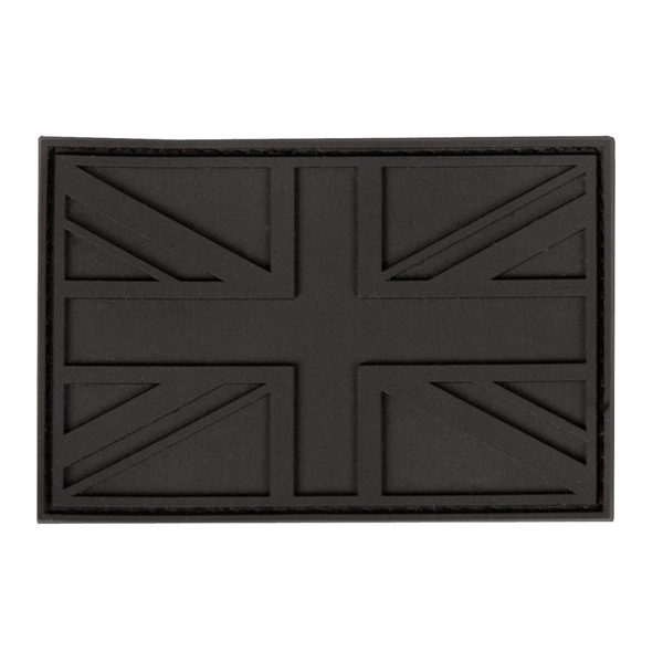 UK PVC Stealth Patch Black