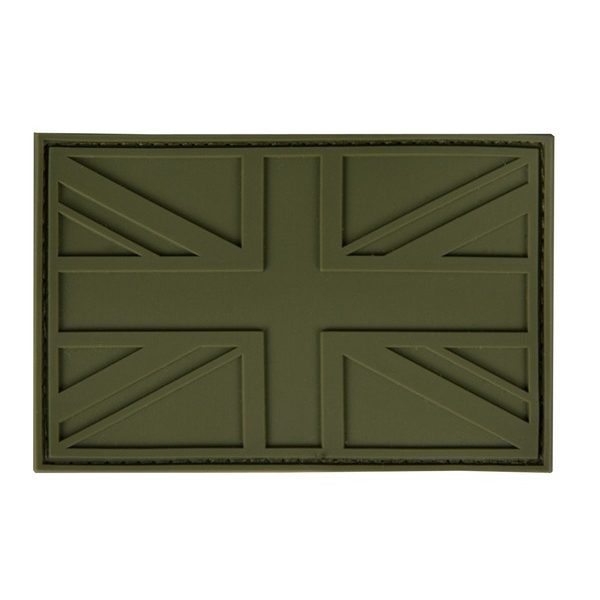 UK PVC Stealth Patch Olive Green