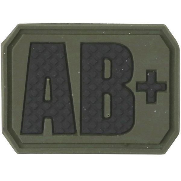 Blood Group Patch AB+