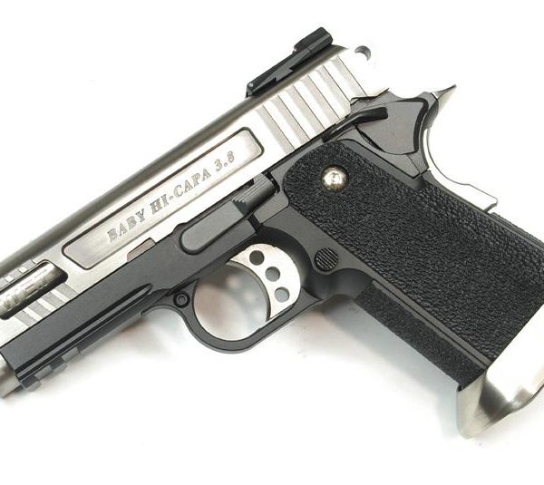 HI-CAPA 3.8 FORCE (RULED) SEMI / FULL AUTO SILVER MODEL