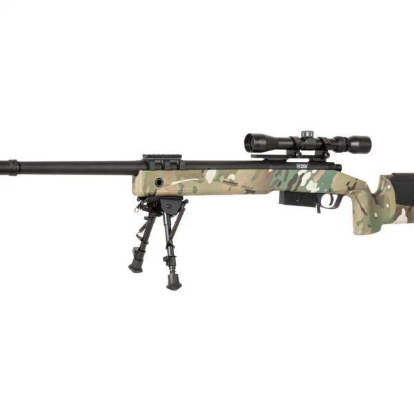 SPECNA ARMS SA-S03 CORE M40A3 SNIPER RIFLE MULTICAM SET INC SCOPE & BIPOD