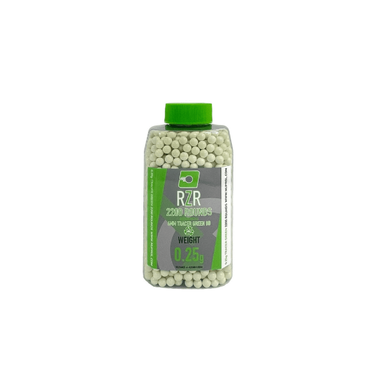 RZR BIO TRACER GREEN 0.25G 2200RD