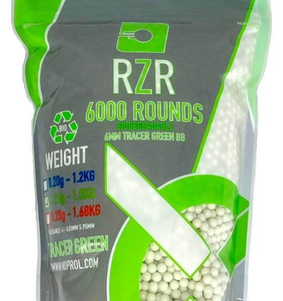 RZR TRACER GREEN BIO 0.25G 6000RD