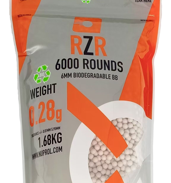 RZR BIO 0.28G 6000RD BAG