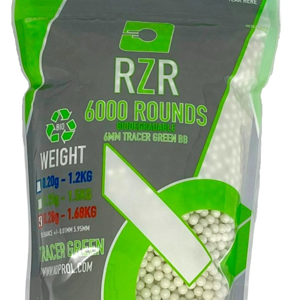 RZR TRACER GREEN BIO 0.28G 6000RD