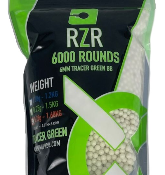 RZR TRACER GREEN 0.28G 6000RD