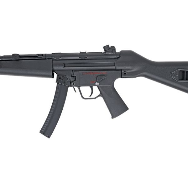 Golden Eagle Swat AEG QD Spring - Hard Stock - Black - 6852 - Inc. Battery and Charger