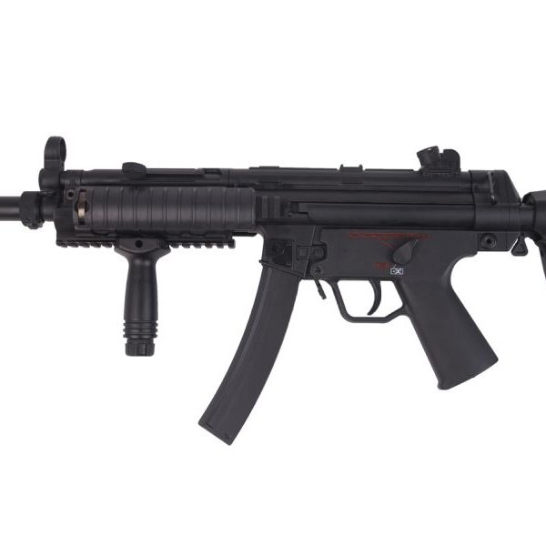 Golden Eagle Swat AEG QD Spring - Retractable Stock Black Inc. Battery and Charger - 6855