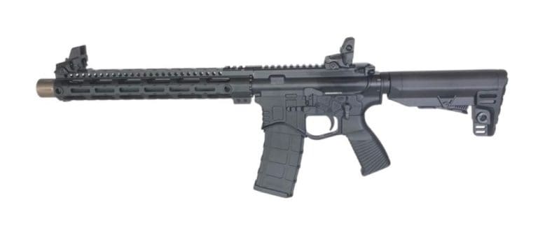 Golden Eagle 12.5" M4 Gas Blowback Rifle (Full Metal - MC6589M - Black)