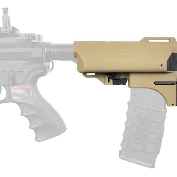Retractable Magazine Butt Stock (Tan)
