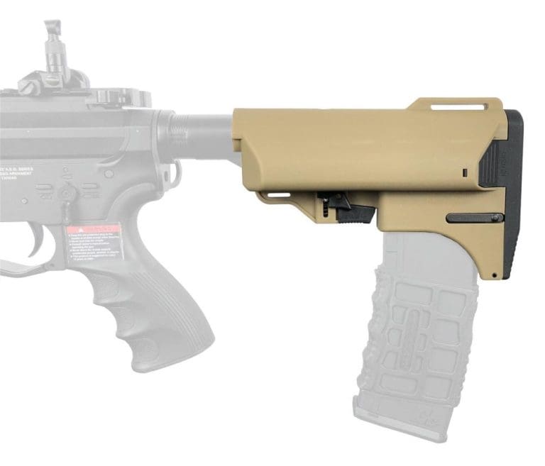 Retractable Magazine Butt Stock (Tan)