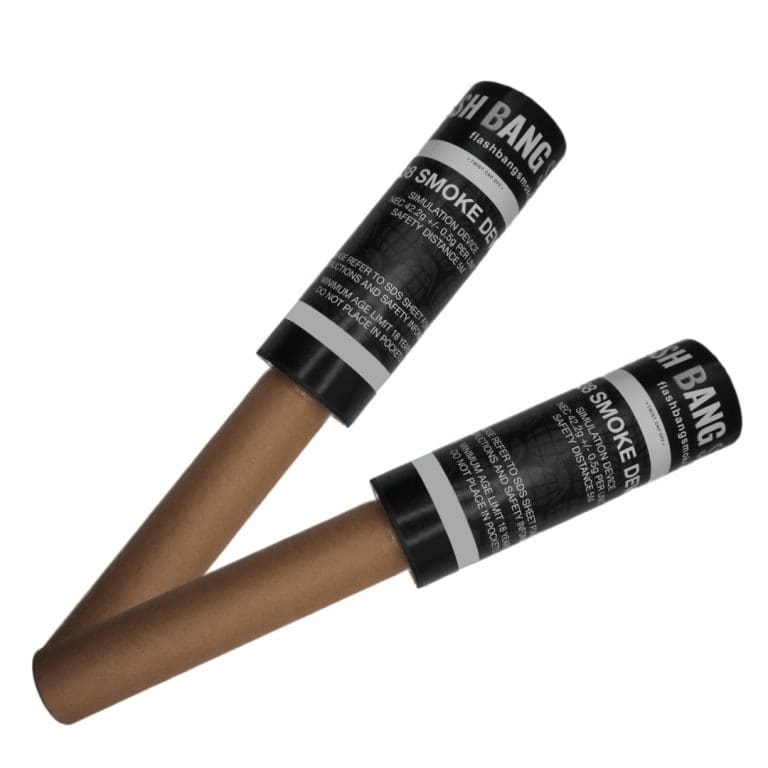 M38 Single Vent Smoke (White) with handle – Friction Device