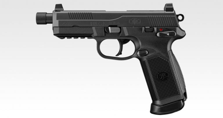 Tokyo Marui FNX-45 Tactical GBB Pistol (Black)