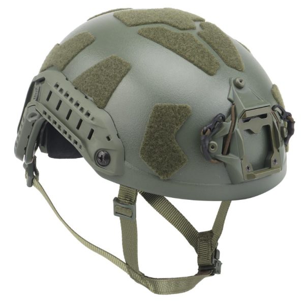 NP FAST RAILED SF HELMET - GREEN