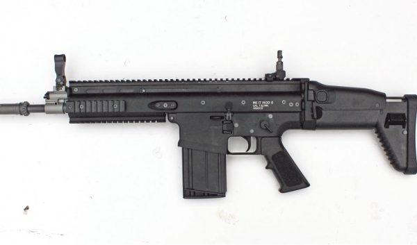 FN Herstal Scar-H Gas Blowback Rifle (Short 200505 - Cybergun - WE - Black)