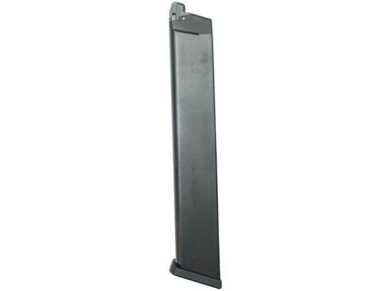 WE EU SERIES 17/18 50 ROUND EXTENDED MAGAZINE BLACK FOR GLOCK EU SERIES PISTOL