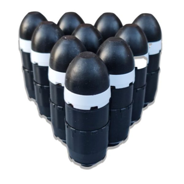 Tag Innovations Velum MK2 White Smoke Grenade (Pack of 10 - KC Version)
