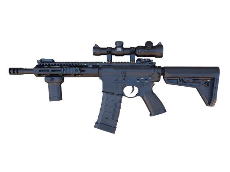 Double Bell TTI M4 (Custom Grip and 1-4*20 Scope - Black - 058M+)