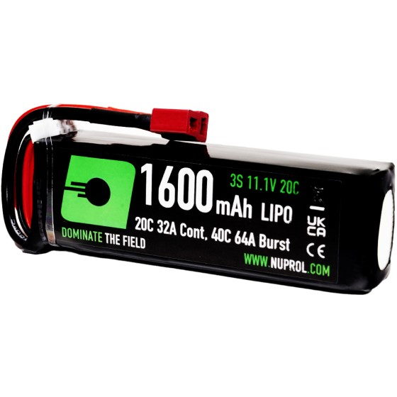 NP POWER - LIPO 1600MAH 11.1V 20C (STK-DEANS)