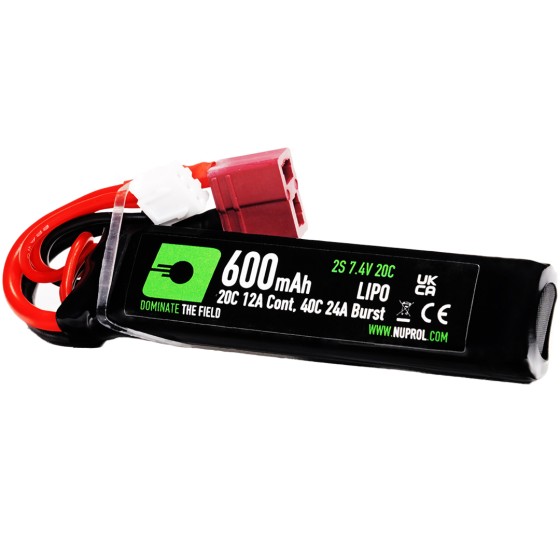 NP POWER - LIPO 600MAH 7.4V 20C (PDW-DEANS)