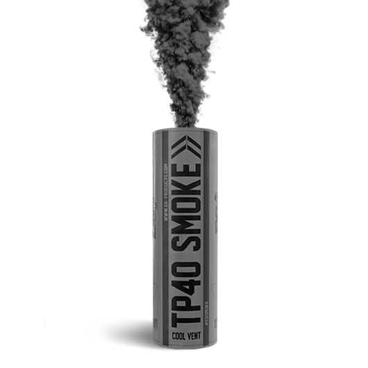EG TOP PULL SMOKE GRENADE - BLACK