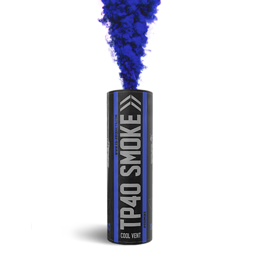 EG TOP PULL SMOKE GRENADE - BLUE