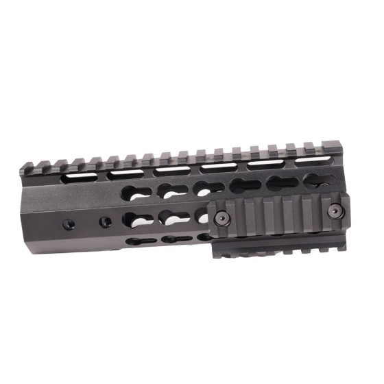 NP BOCCA: KEYMOD HANDGUARD BLACK - 7 INCH
